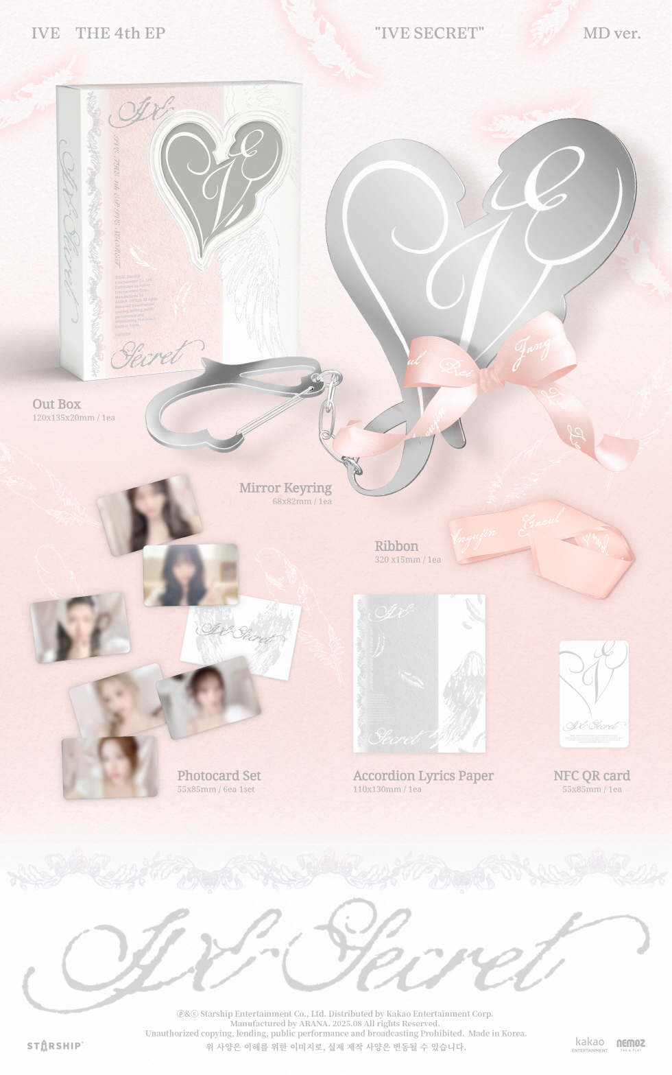 IVE - THE 4TH EP [IVE SECRET] (MD ver.)
