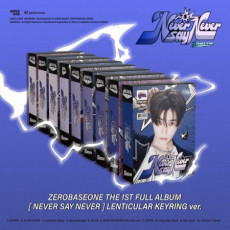 ZEROBASEONE - THE 1ST FULL ALBUM [NEVER SAY NEVER] (LENTICULAR KEYRING VER.) (Random Ver.)