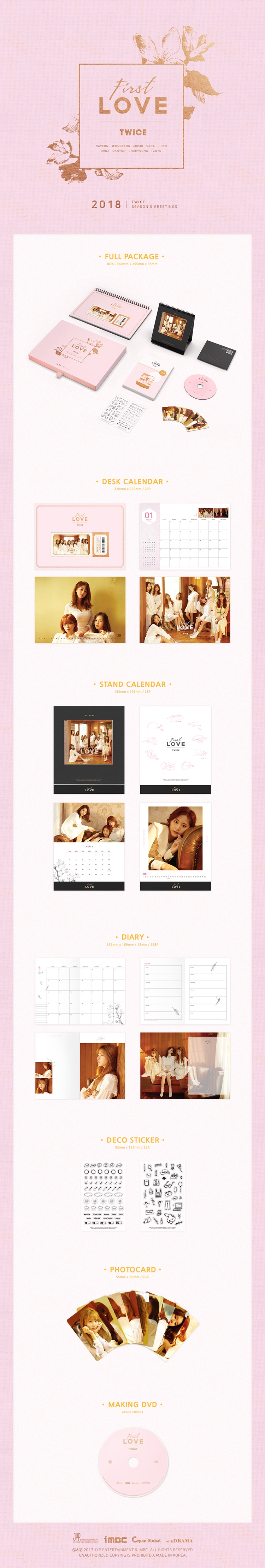 TWICE - SEASON GREETINGS 2018