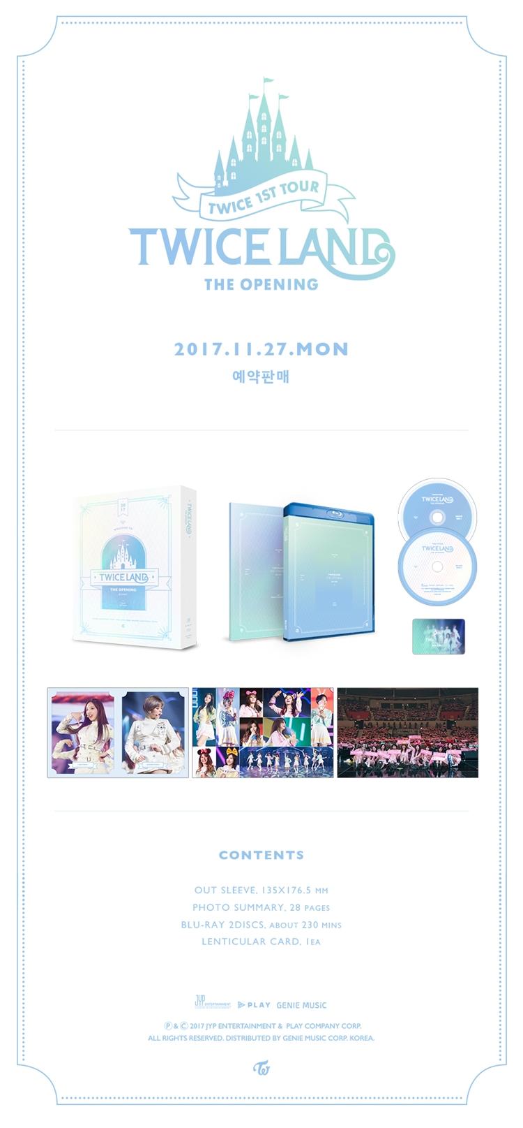 TWICE - [TWICELAND] THE OPENING CONCERT Blu-Ray