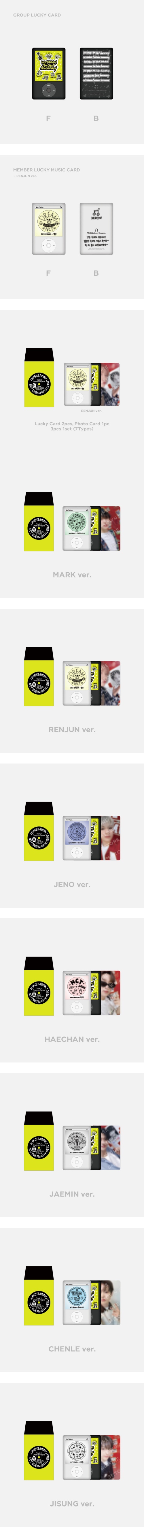 NCT DREAM - LUCKY CARD SET_9TH_RENJUN