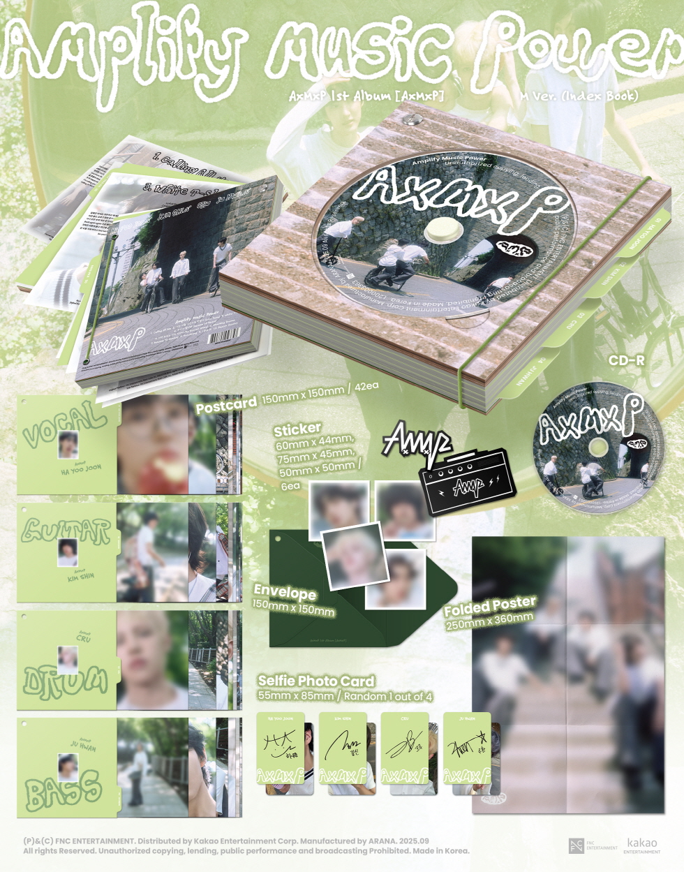 AxMxP - 1ST ALBUM [AXMXP] (M ver.)