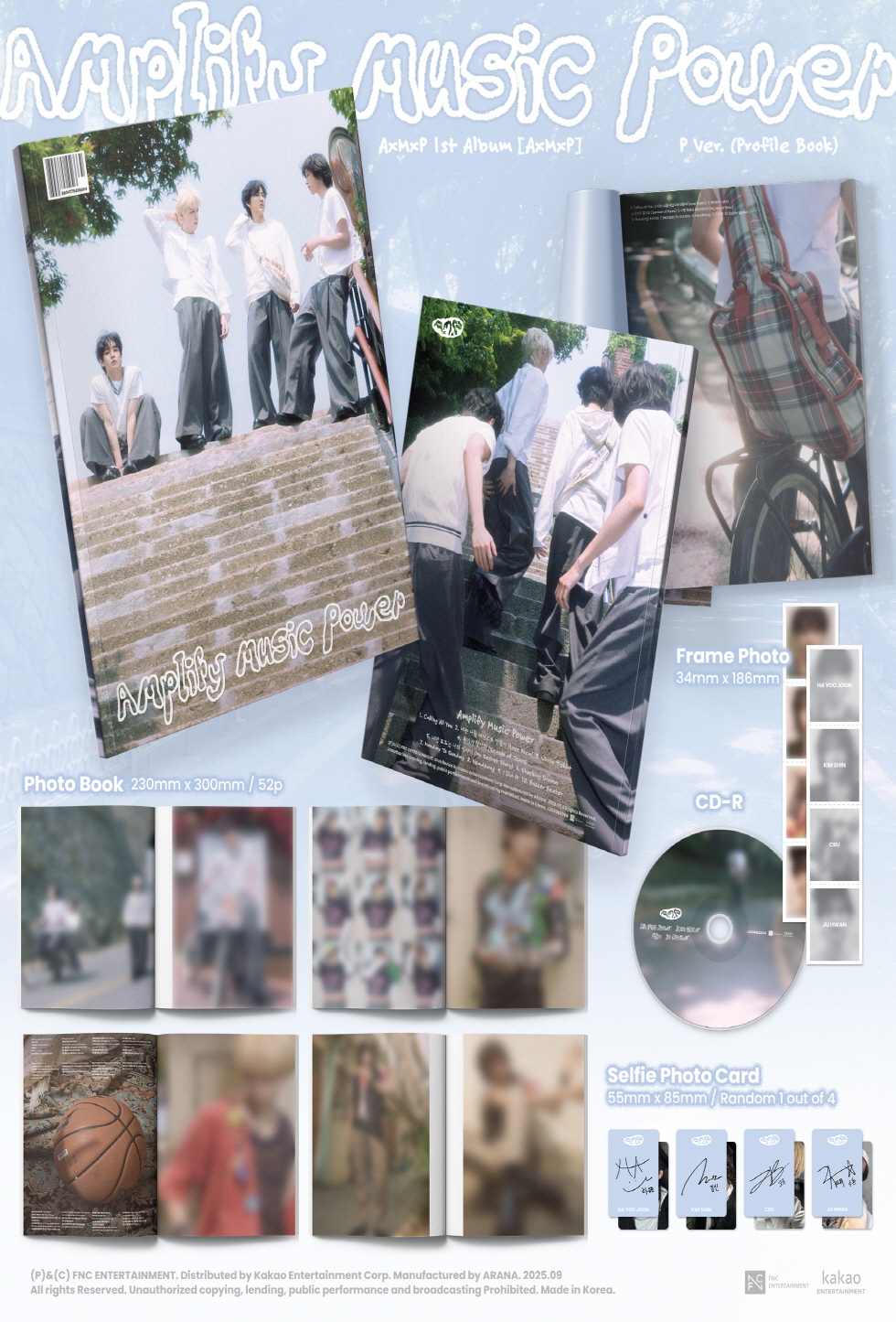 AxMxP - 1ST ALBUM [AXMXP] (P ver.)