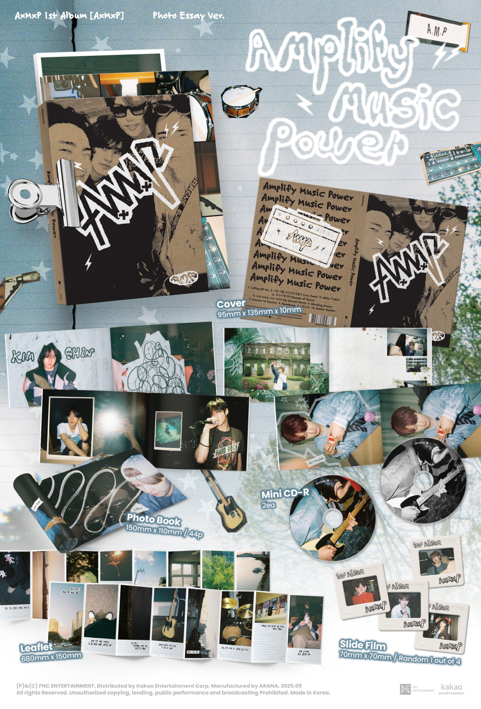 AxMxP - 1ST ALBUM [AXMXP] (Photo Essay by AxMxP ver.)