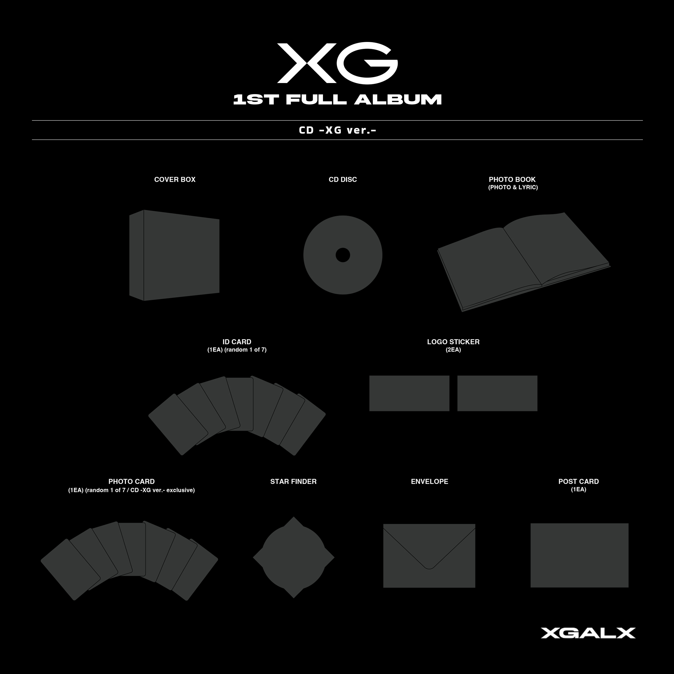 XG - 1ST ALBUM [THE CORE - 核] (XG ver.)