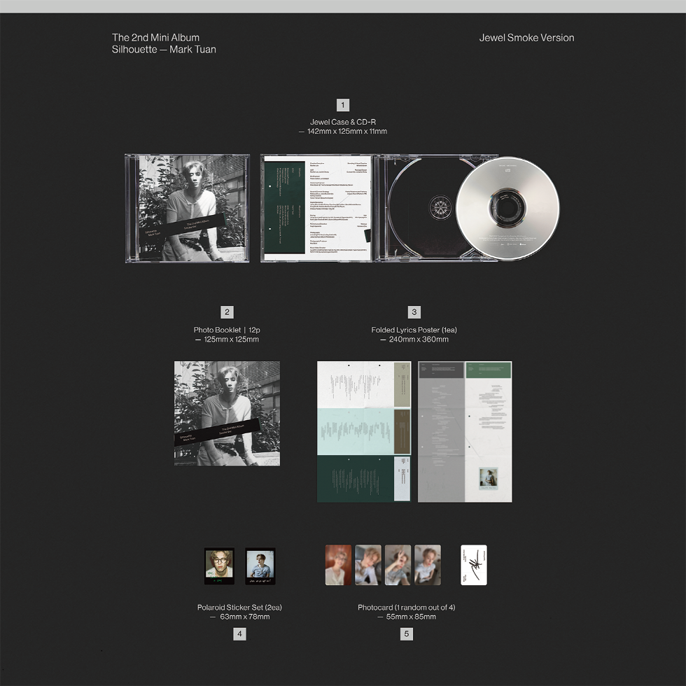 MARK TUAN - SILHOUETTE (Smoke Jewel ver.)