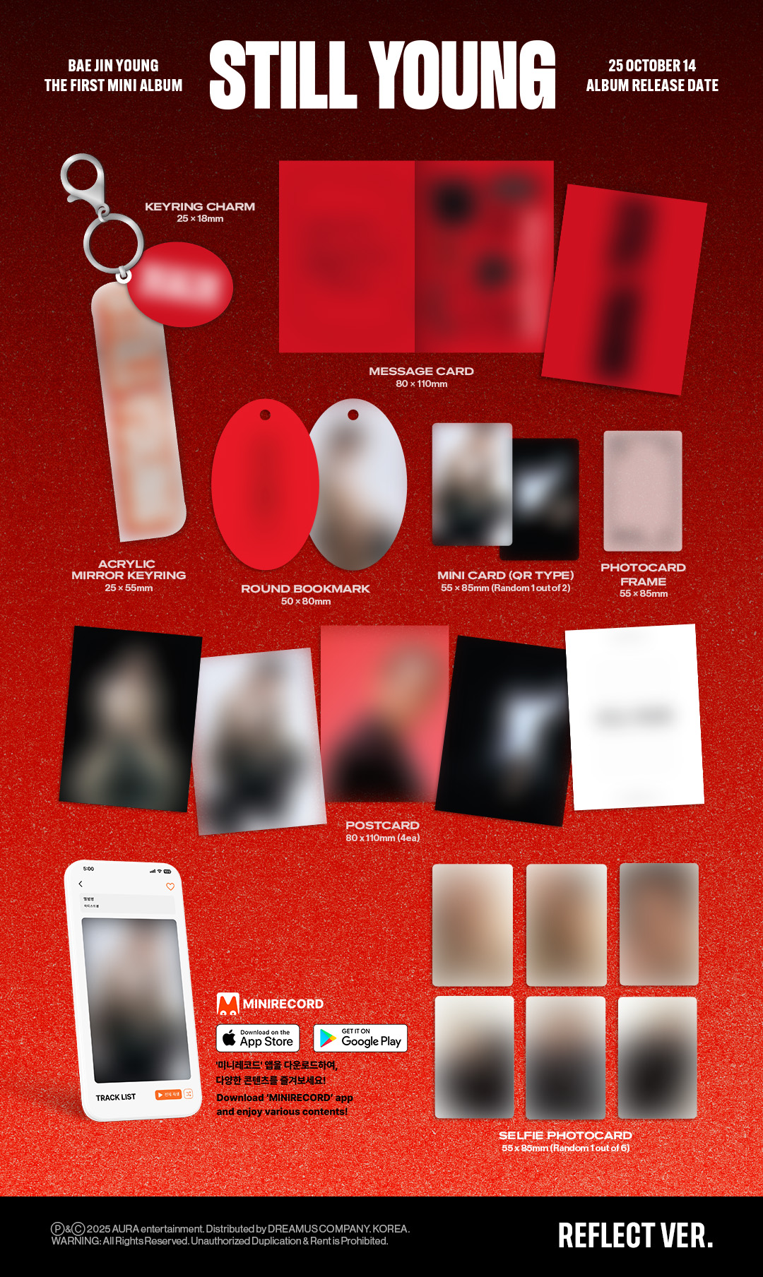 BAE JIN YOUNG - 1ST MINI ALBUM [STILL YOUNG] (Platform Reflect Ver.)
