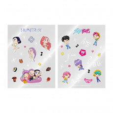 KPOP DEMON HUNTERS - OFFICIAL LIGHT STICK DECO STICKER PACK (HUNTRIX Ver.)