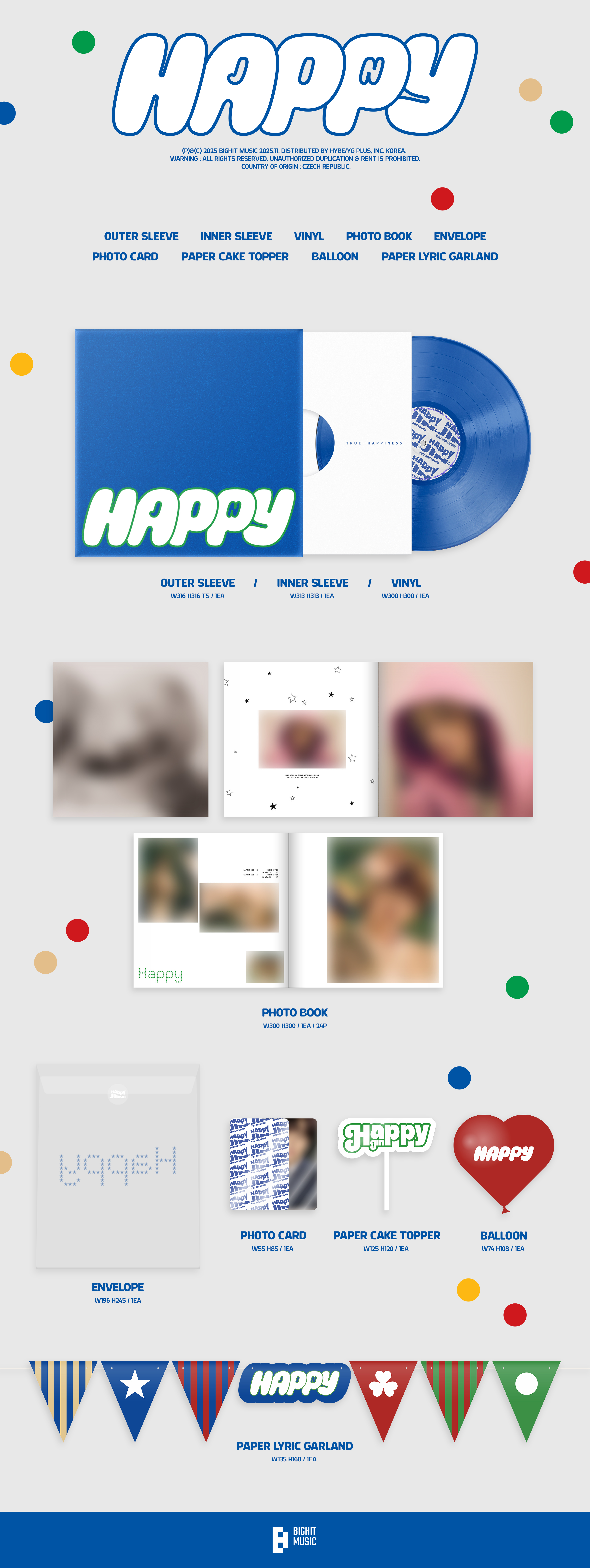 JIN - Happy (LP)