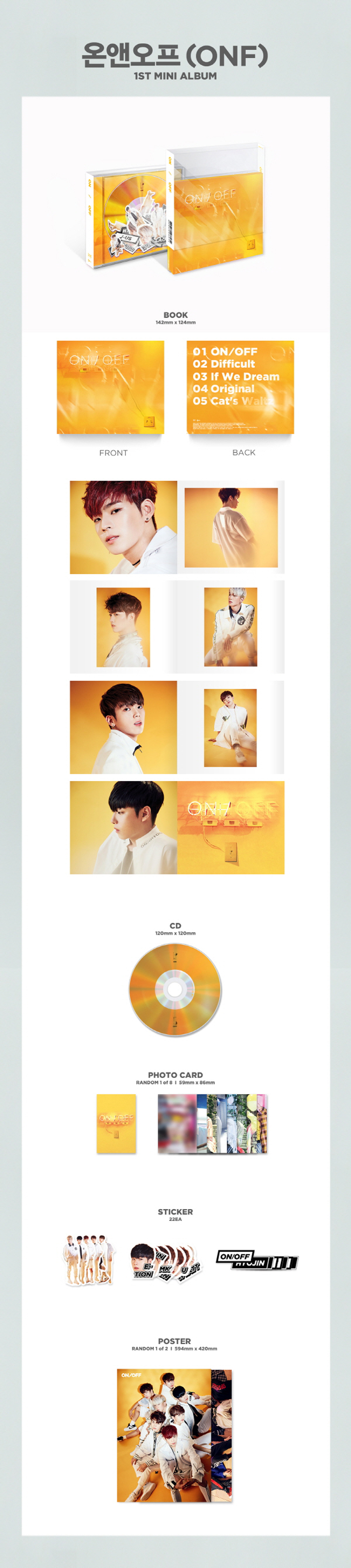 ONF - 1st Mini [ON/OFF]