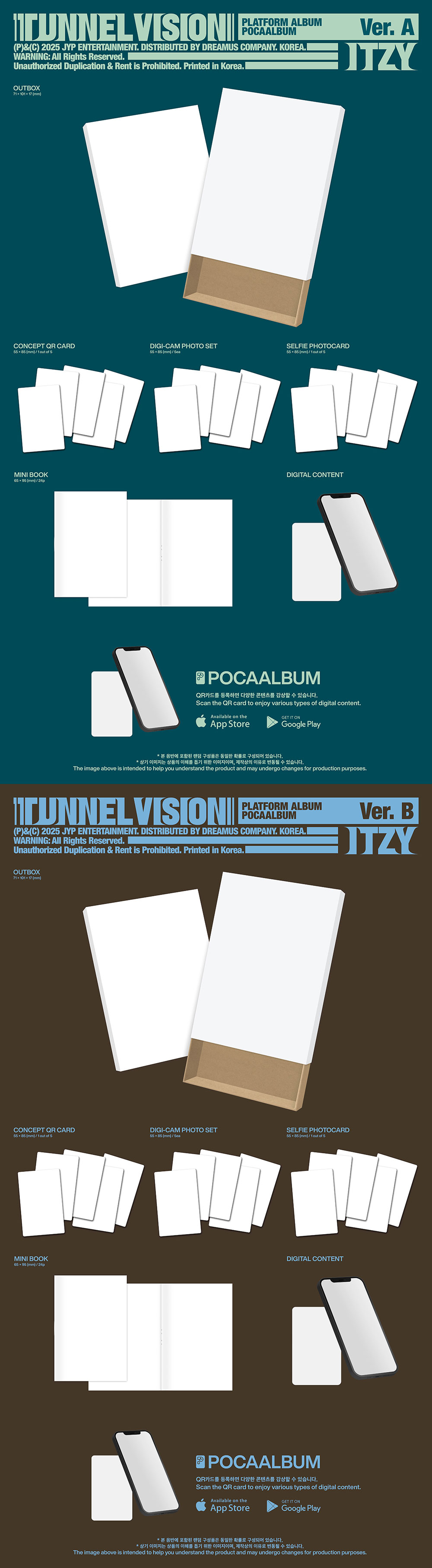 ITZY - TUNNEL VISION (POCAALBUM) (Random Ver.)