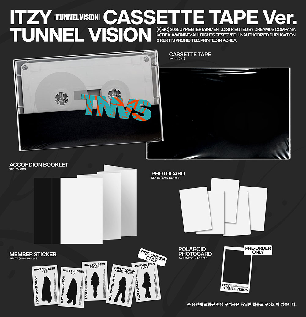 ITZY - TUNNEL VISION (Random Ver.)