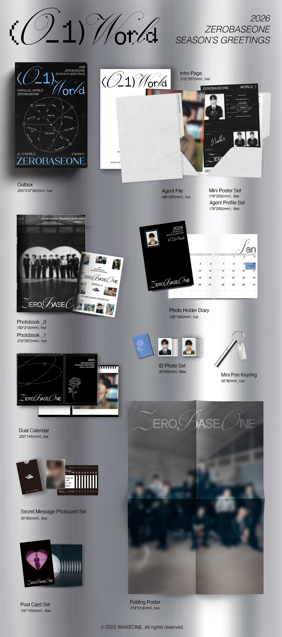 ZEROBASEONE - 2026 SEASON’S GREETINGS [(0_1) WORLD]