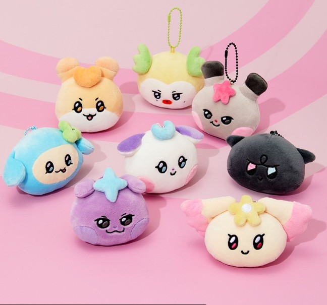 ATEEZ - 'MIGHTEEZ' POP UP MD : FACE PLUSH KEYRING (jjongyo)