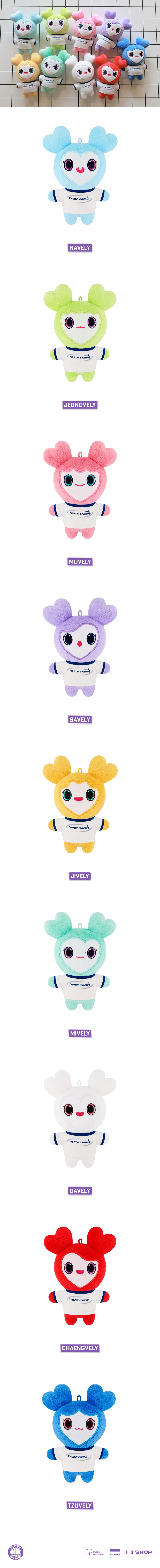 TWICE - LOVELY PLUSH ORIGINAL Ver. - 10VE UNIVERSE (NAVELY)