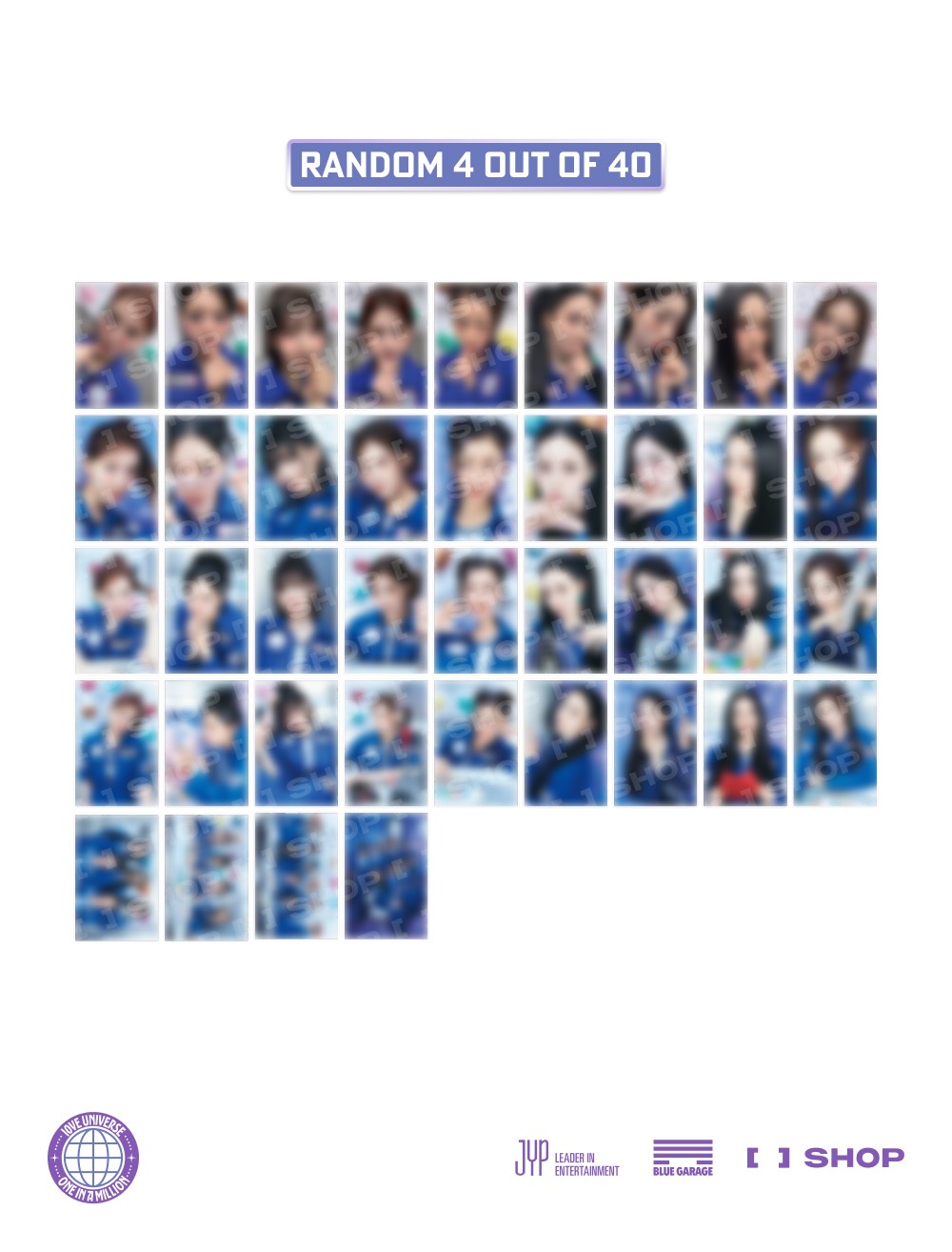 TWICE - TRADING CARD - 10VE UNIVERSE