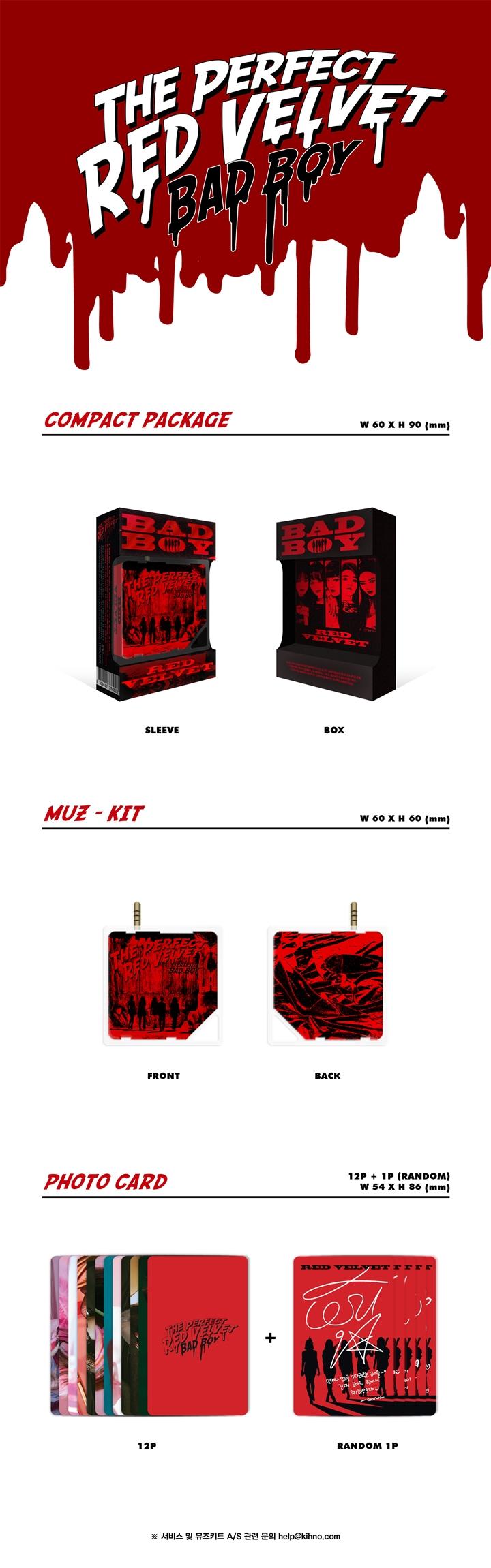 Red Velvet - Vol.2 Repackage [The Perfect Red Velvet] KIHNO Album
