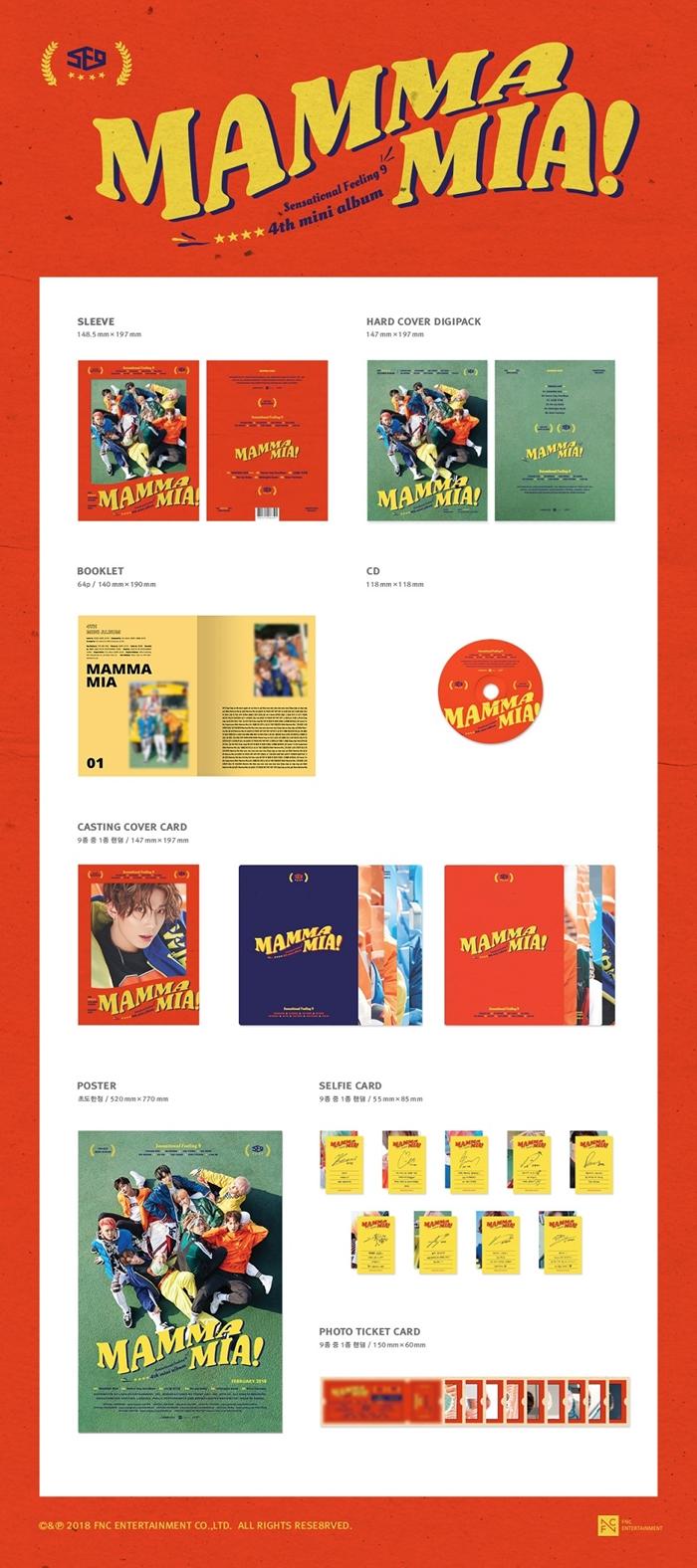 SF9 - 4th Mini [MAMMA MIA!]
