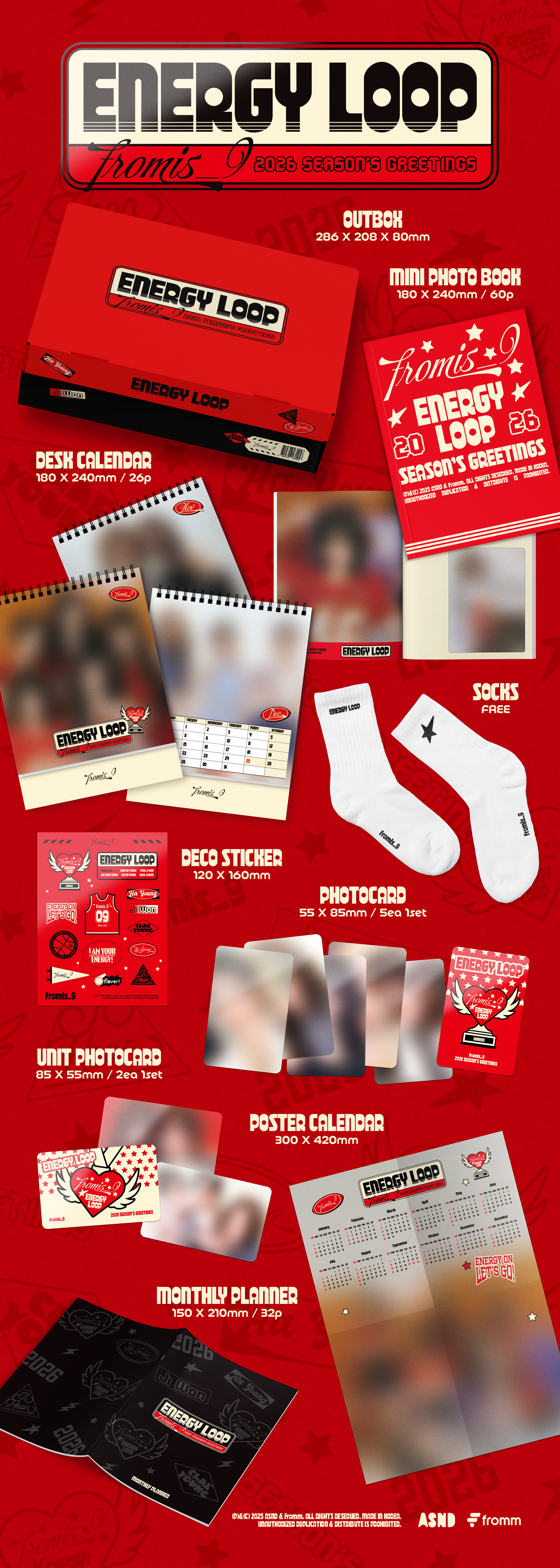 FROMIS_9 - 2026 SEASON’S GREETINGS [ENERGY LOOP]