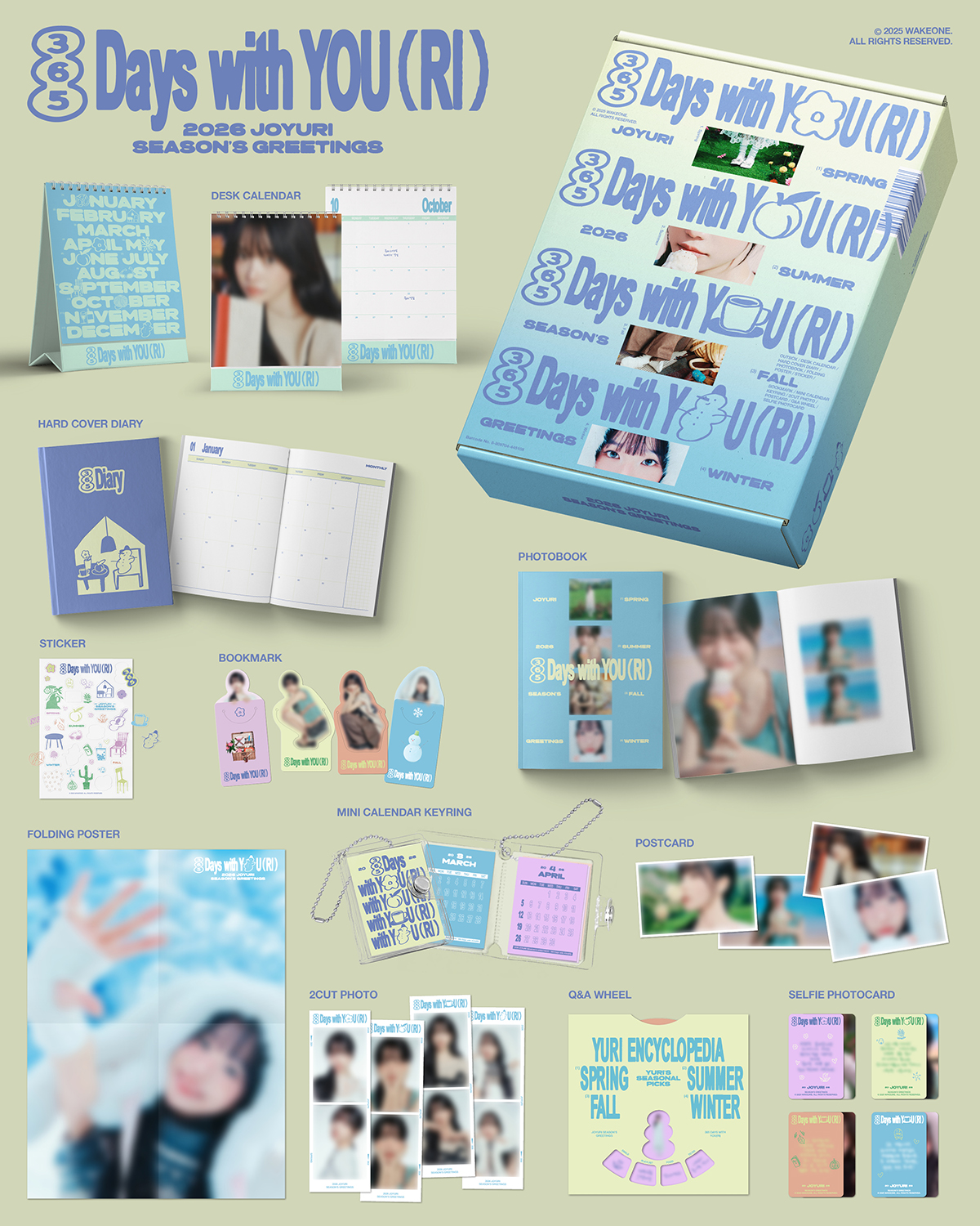 JO YURI - 2026 SEASON’S GREETINGS [365 Days with YOU(RI)]