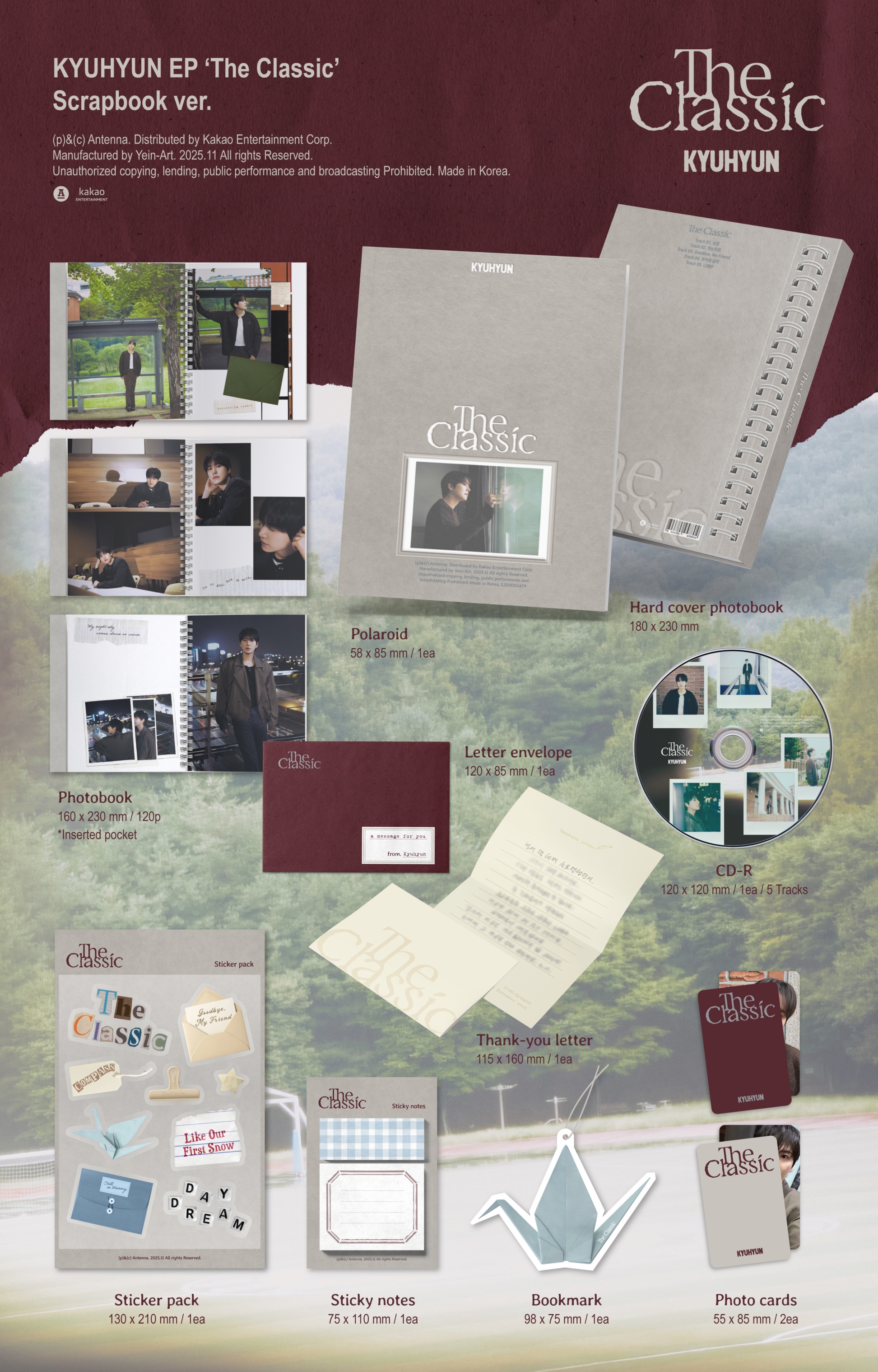 KYUHYUN - EP [The Classic] (Scrapbook ver.)