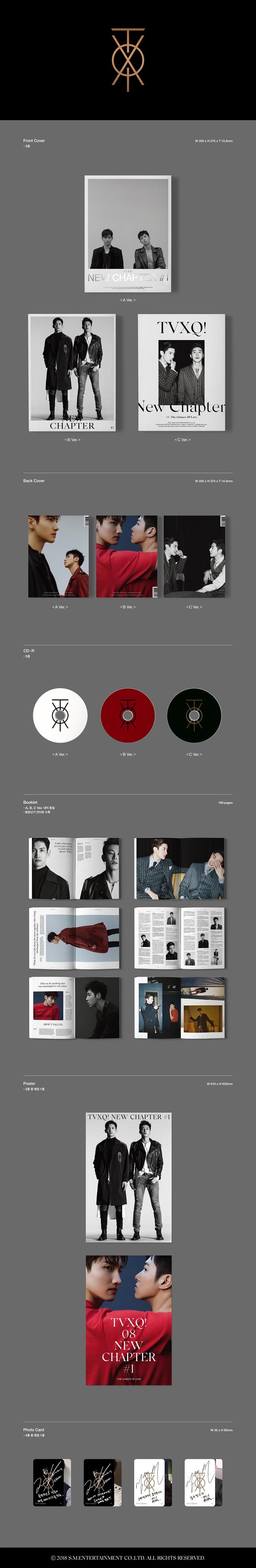 TVXQ - Vo.8 [New Chapter #1 : The Chance of Love]