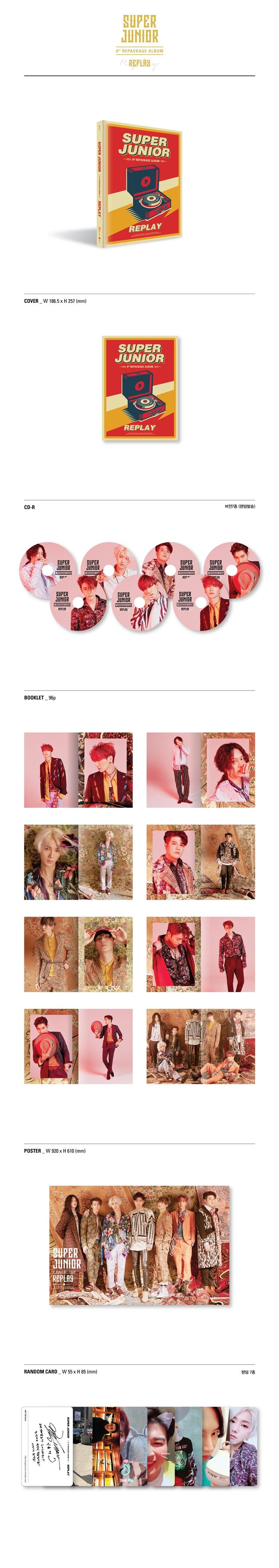 Super Junior - Vol.8 Repackage [REPLAY]