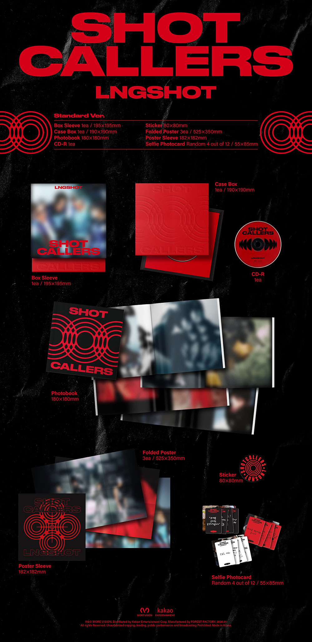LNGSHOT - EP [SHOT CALLERS] (Standard Ver.)