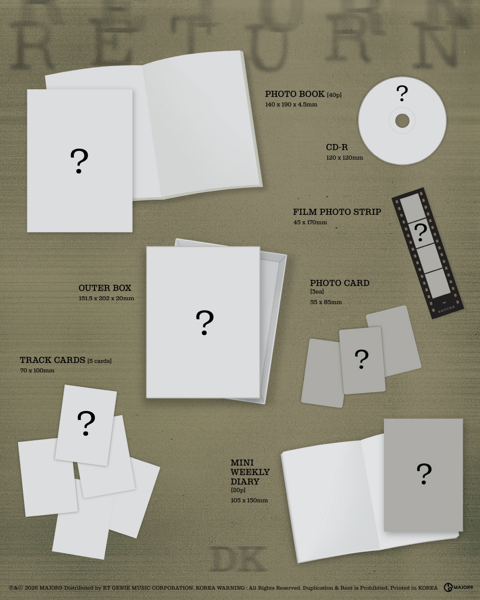 DK - 1ST MINI ALBUM [RETURN]