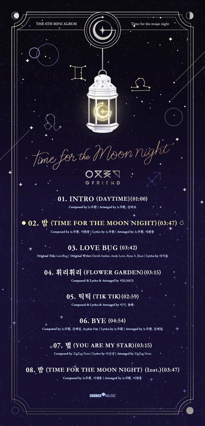 GFRIEND - 6th Mini [TIME FOR THE MOON NIGHT] -TIME VER.