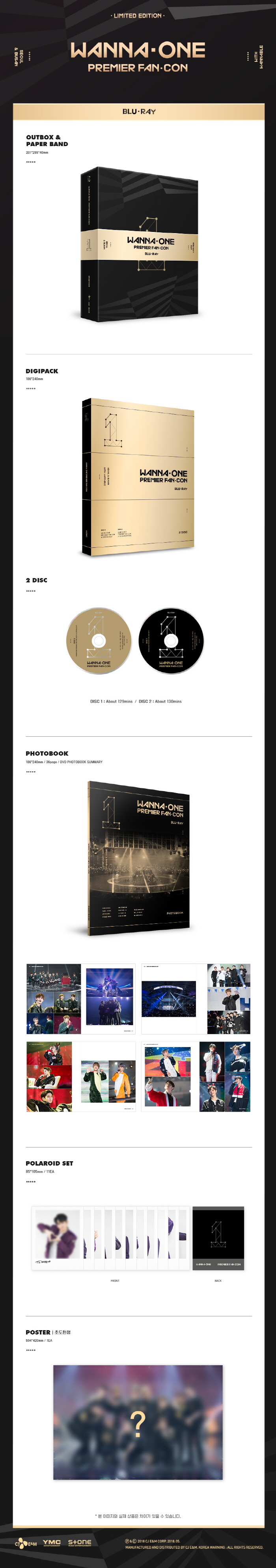 WANNA ONE - [PREMIER FAN-CON] BLU-RAY