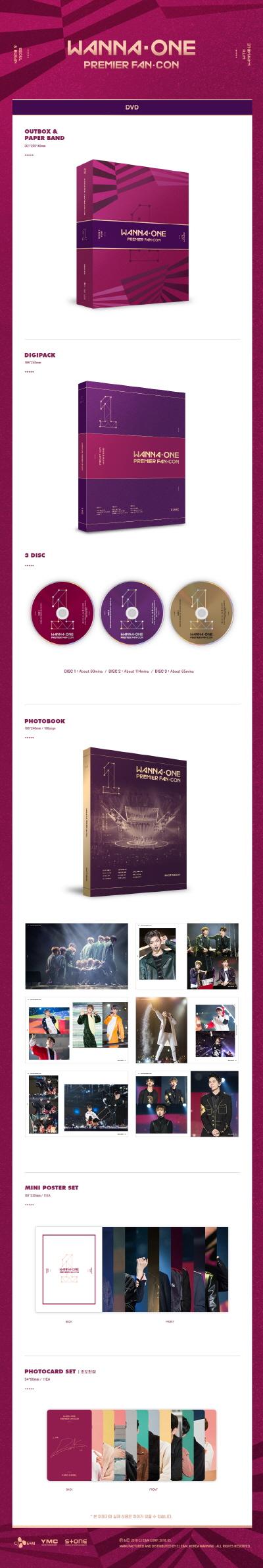 WANNA ONE - [PREMIER FAN-CON] DVD