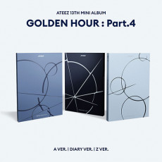 ATEEZ - 4th Mini Album [GOLDEN HOUR : Part.4] (A Ver / Diary Ver / Z Ver) (Random Ver.)