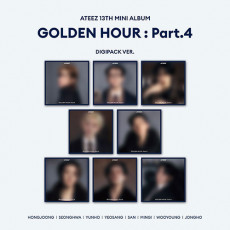 ATEEZ - 4th Mini Album [GOLDEN HOUR : Part.4] (DIGIPACK VER.) (Random Ver.)