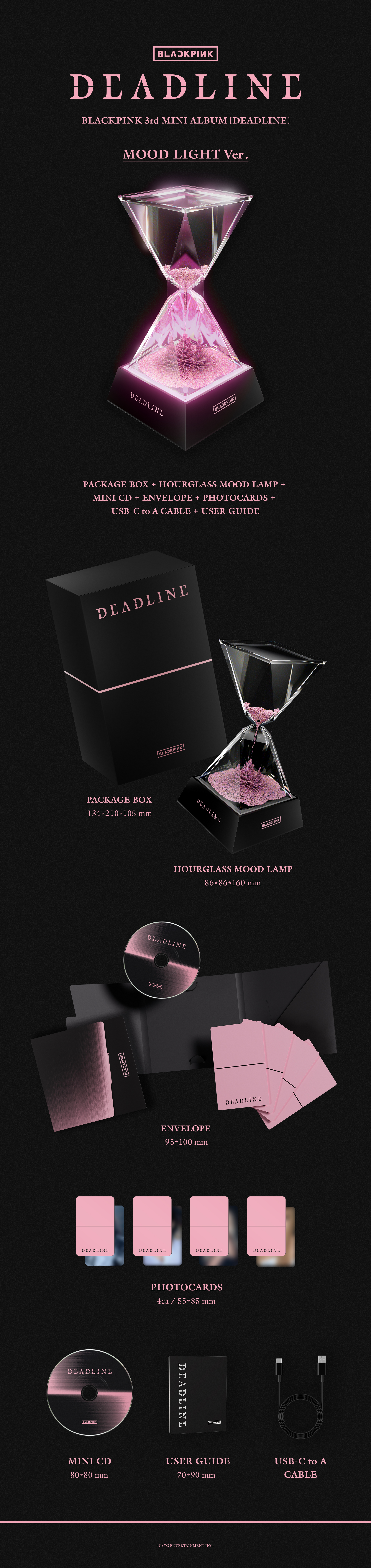 BLACKPINK - 3rd MINI ALBUM [DEADLINE] (Random Ver.)