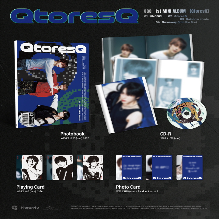QQQ - 1st MINI ALBUM [QtoresQ]