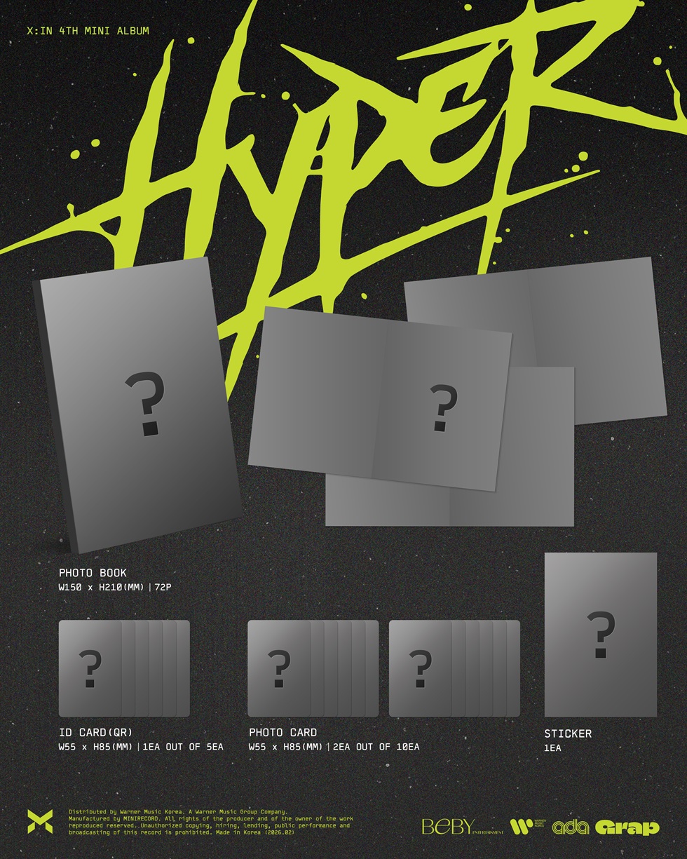 X:IN - 4TH MINI ALBUM [Hyper] Platform