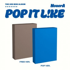 NouerA - 3RD MINI ALBUM [POP IT LIKE] (POP VER. / FREE VER.) (Random Ver.)