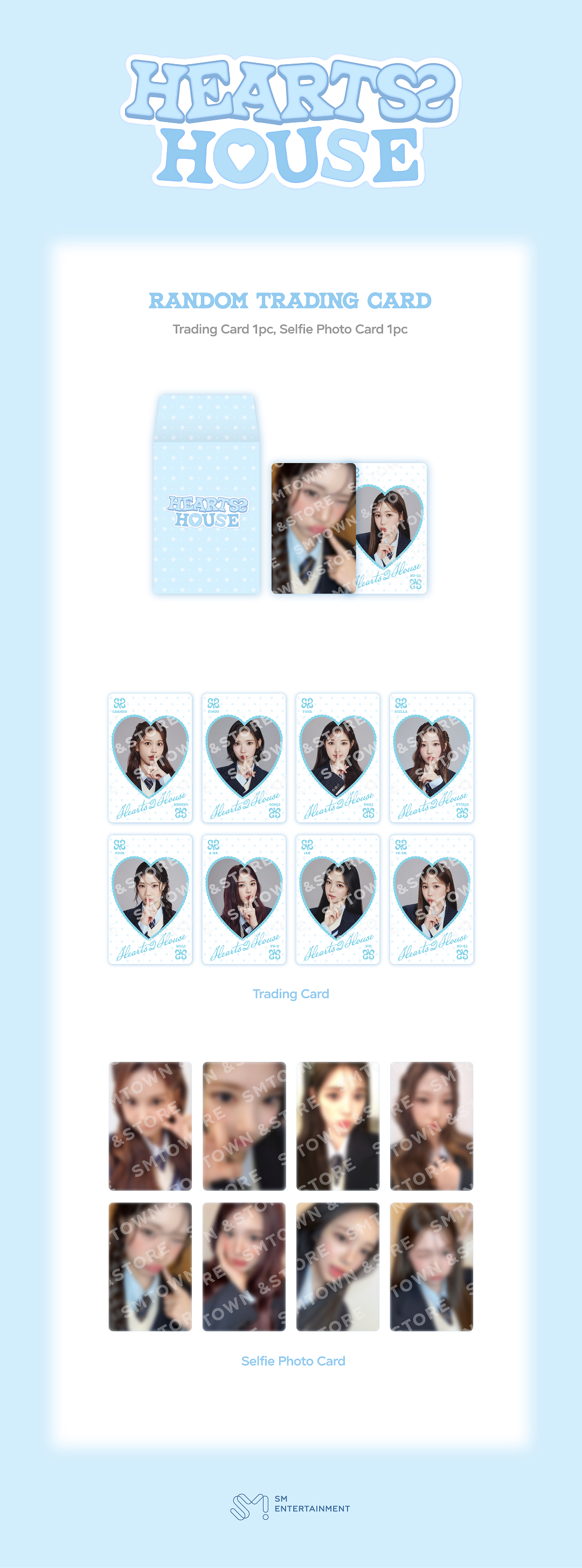 Hearts2Hearts - FANMEETING 'HEARTS 2 HOUSE' MD : RANDOM TRADING CARD