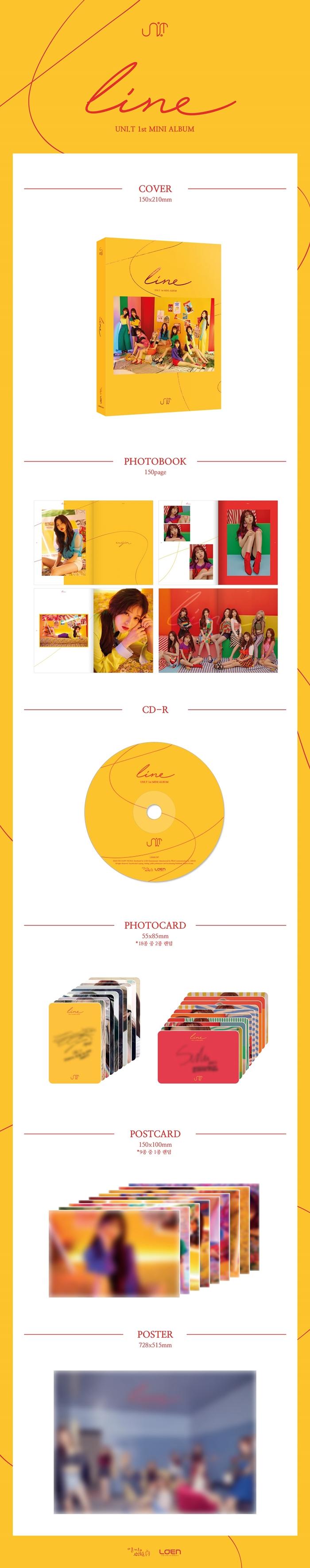 UNI.T - 1st Mini [LINE]