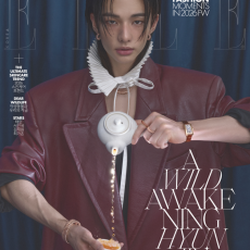 HYUNJIN (Stray Kids) - APRIL 2026 [ELLE] (H ver.) (BOOK-IN-BOOK COVER : NCT WISH JAEHEE)