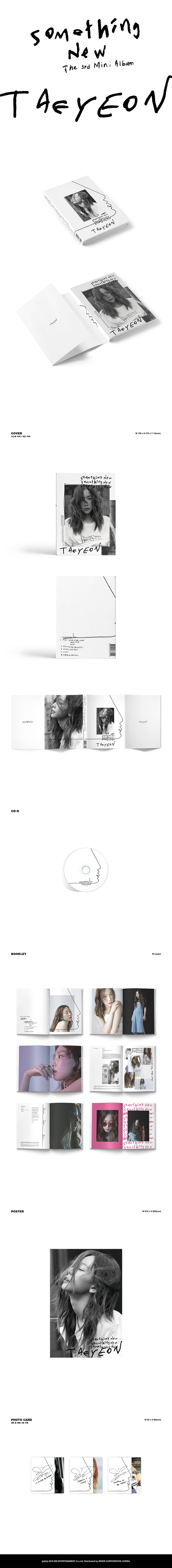 TAEYEON - 3rd Mini [Something New]