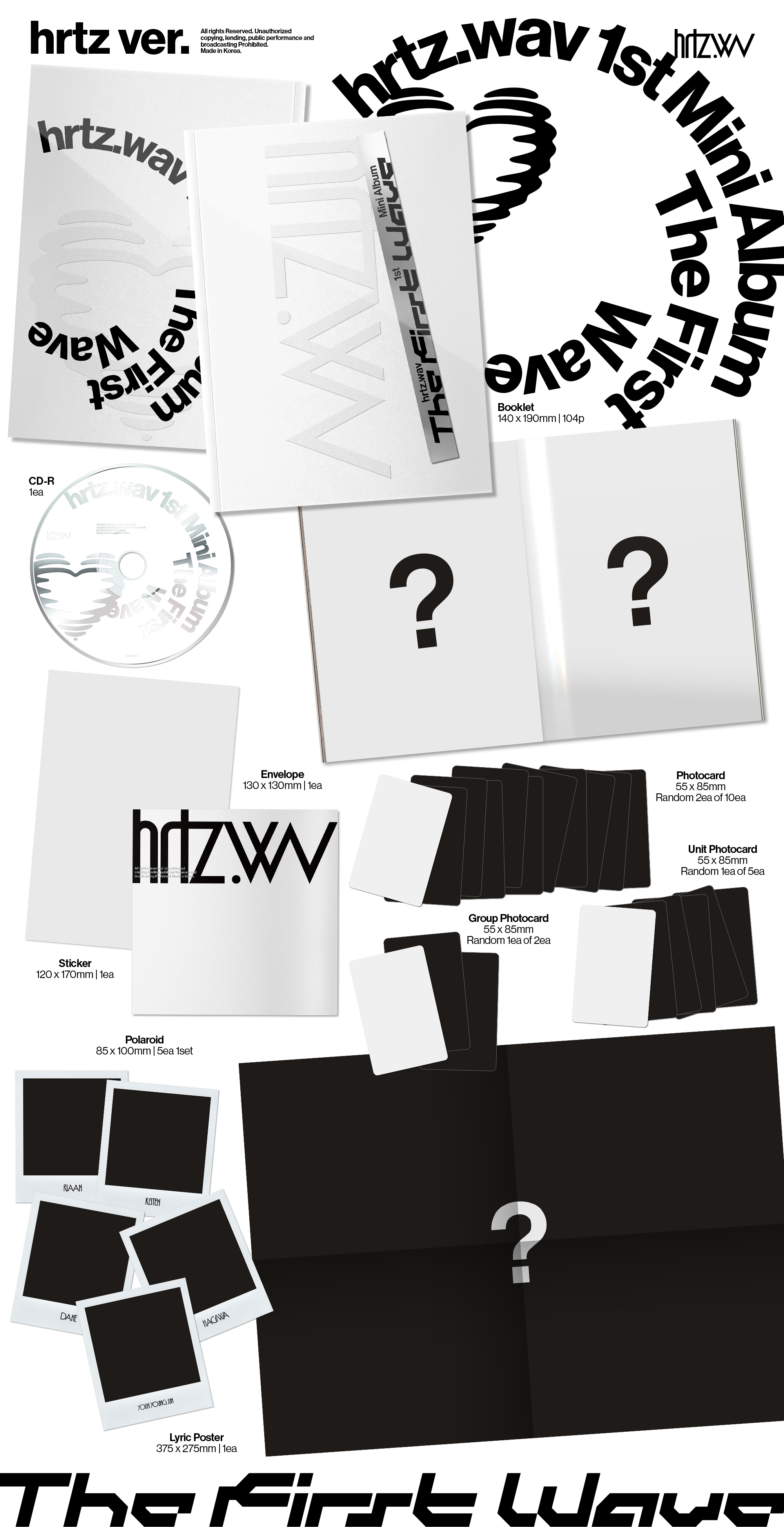 hrtz.wav - 1st Mini Album [The First Wave] (hrtz ver.)