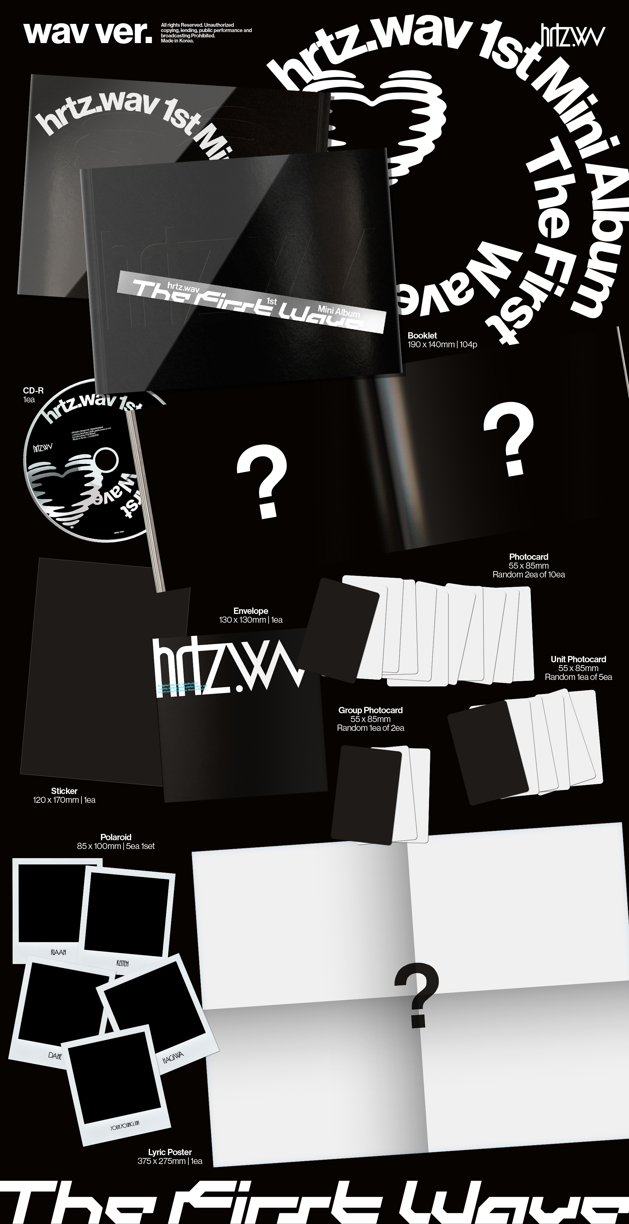 hrtz.wav - 1st Mini Album [The First Wave] (wav ver.)
