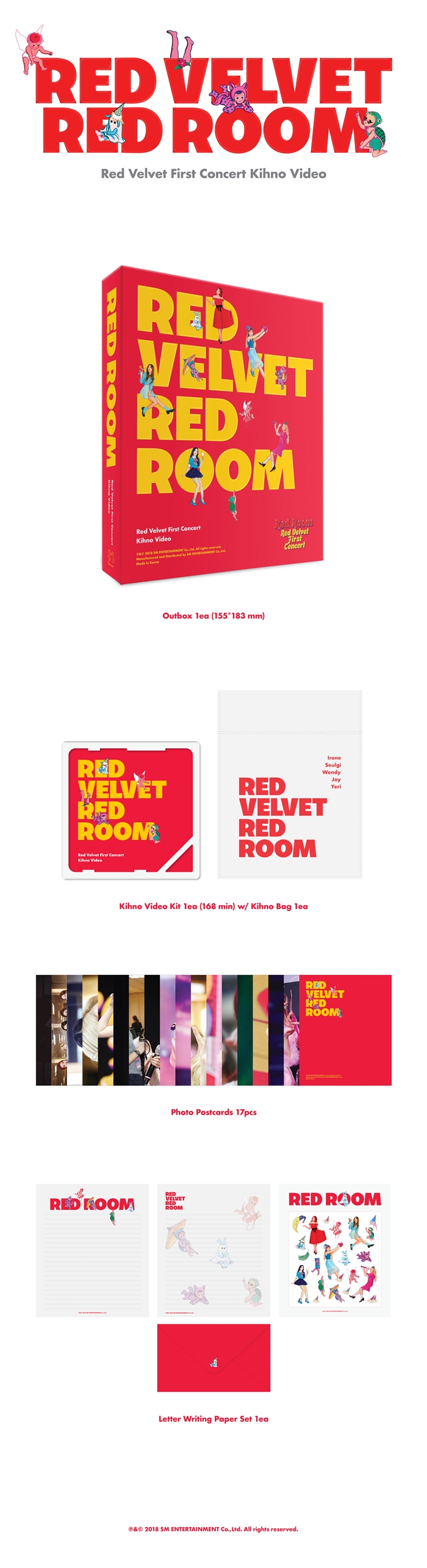 Red Velvet - 1st concert [Red Room] Kihno Video