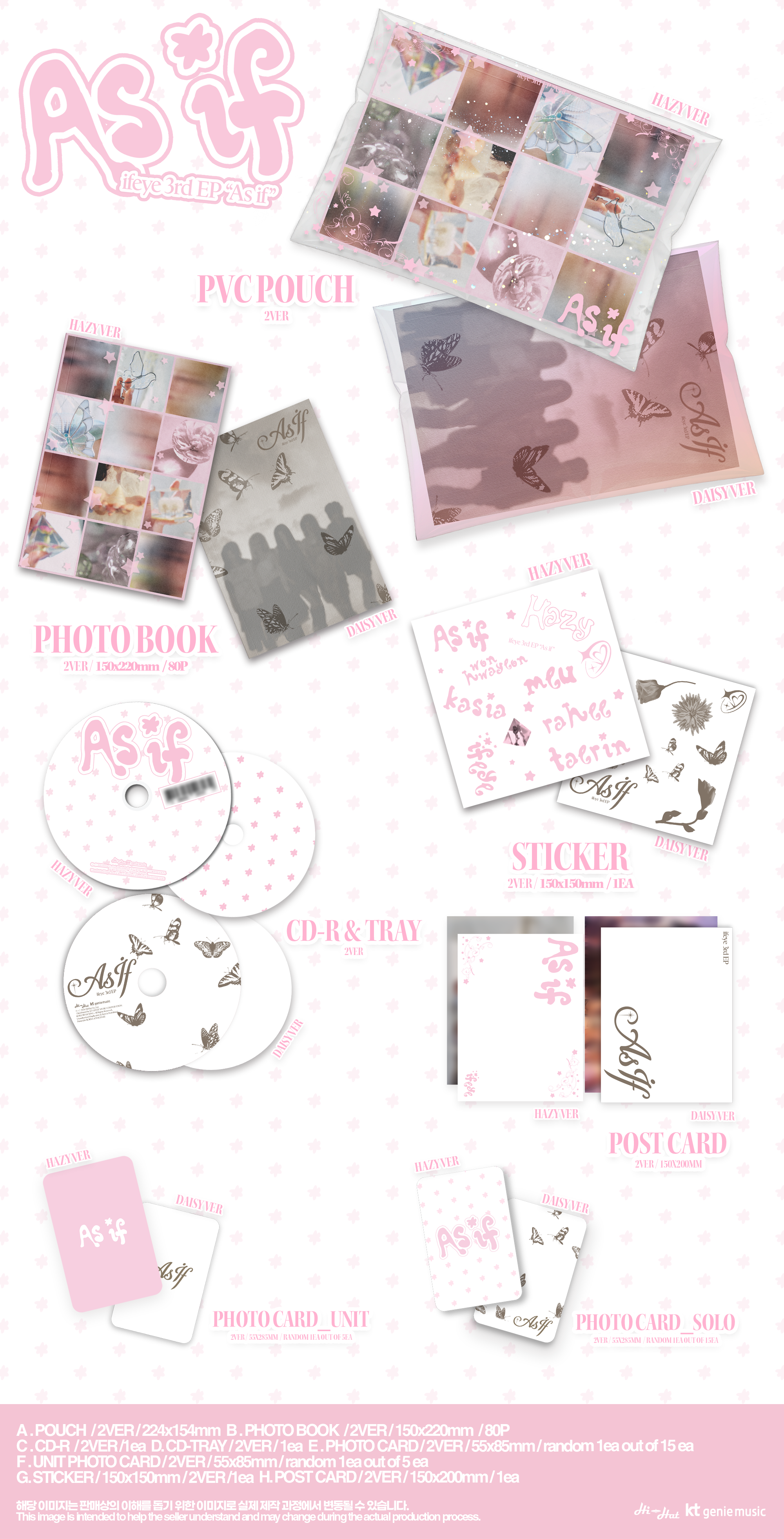 ifeye - 3RD EP [As if] (PHOTOBOOK VER.)(Random Ver.)