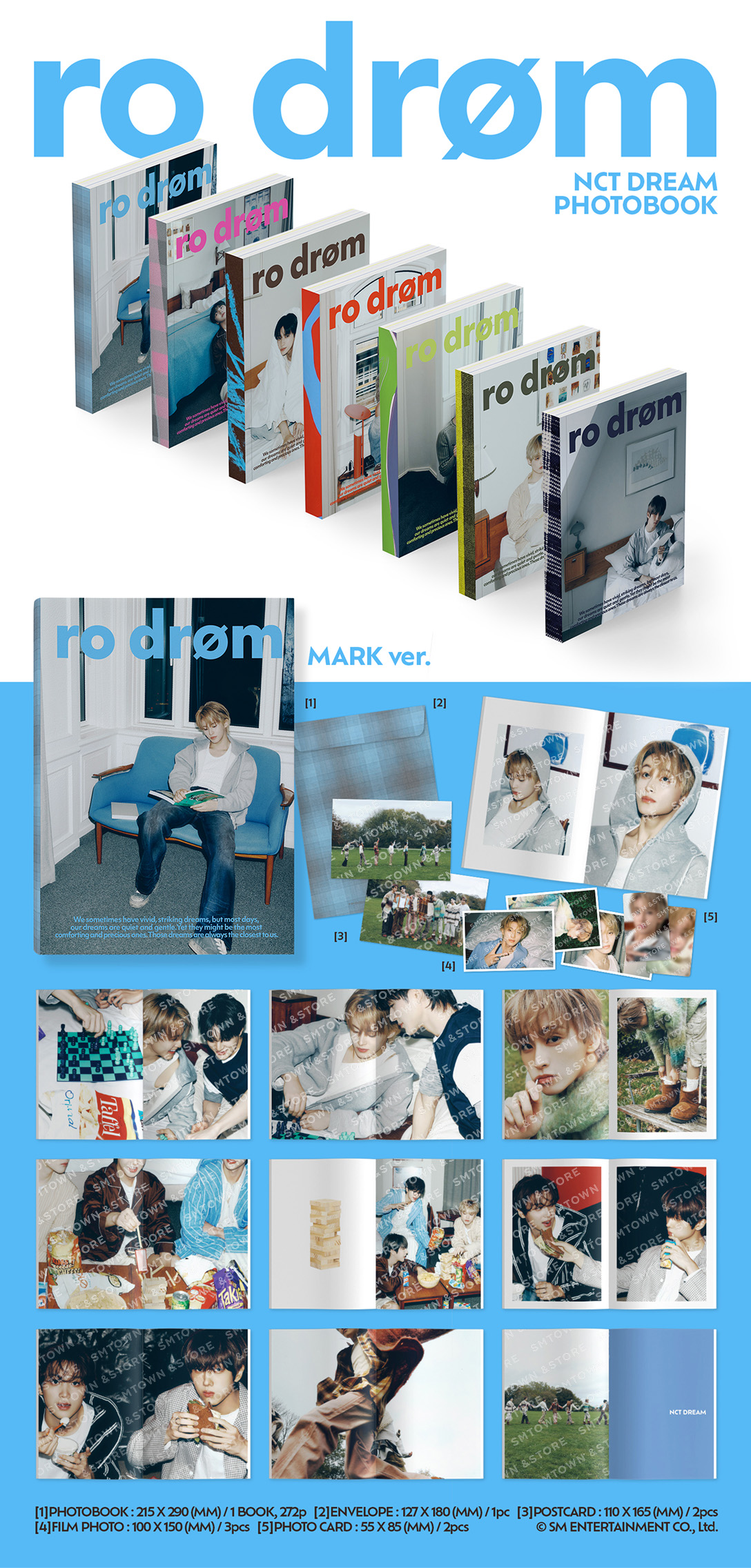 NCT DREAM - PHOTOBOOK [Ro drøm] MARK ver.