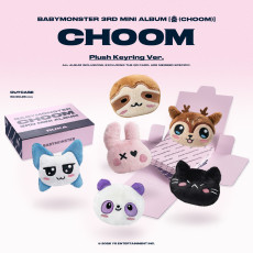 BABYMONSTER - 3rd MINI ALBUM [CHOOM] (Plush Keyring Ver.) (Random Ver.)