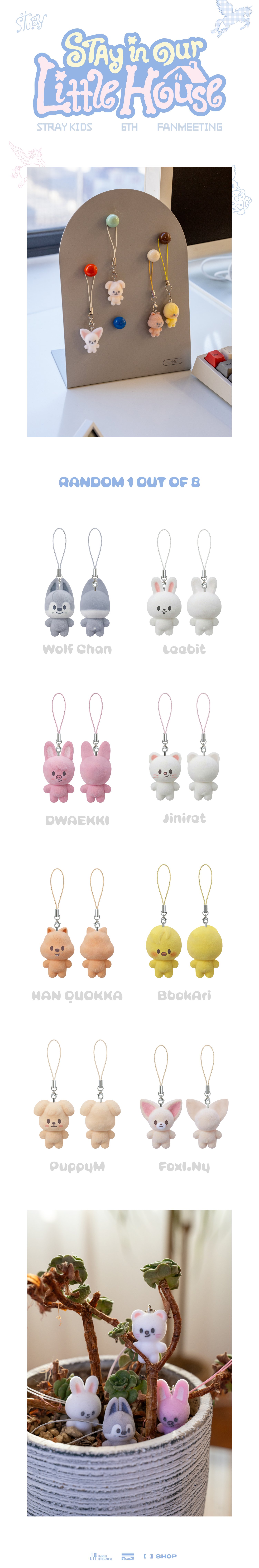 Stray Kids - Stray Kids 6TH FANMEETING [STAY in Our Little House] : SKZOO SECRET MINI CHARM (Random)