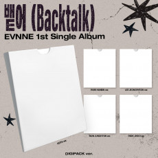 EVNNE - 1st Single Album [Backtalk] DIGIPACK ver. (Random Ver.)